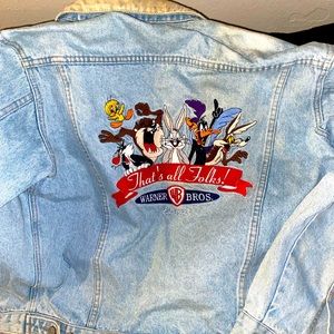 Looney Tunes Warner Bros. Vintage Jean Jacket